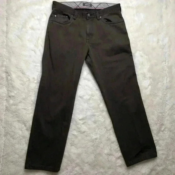 Kenneth Cole Reaction Dress Pants Brown Size 34 - Picture 2 of 16